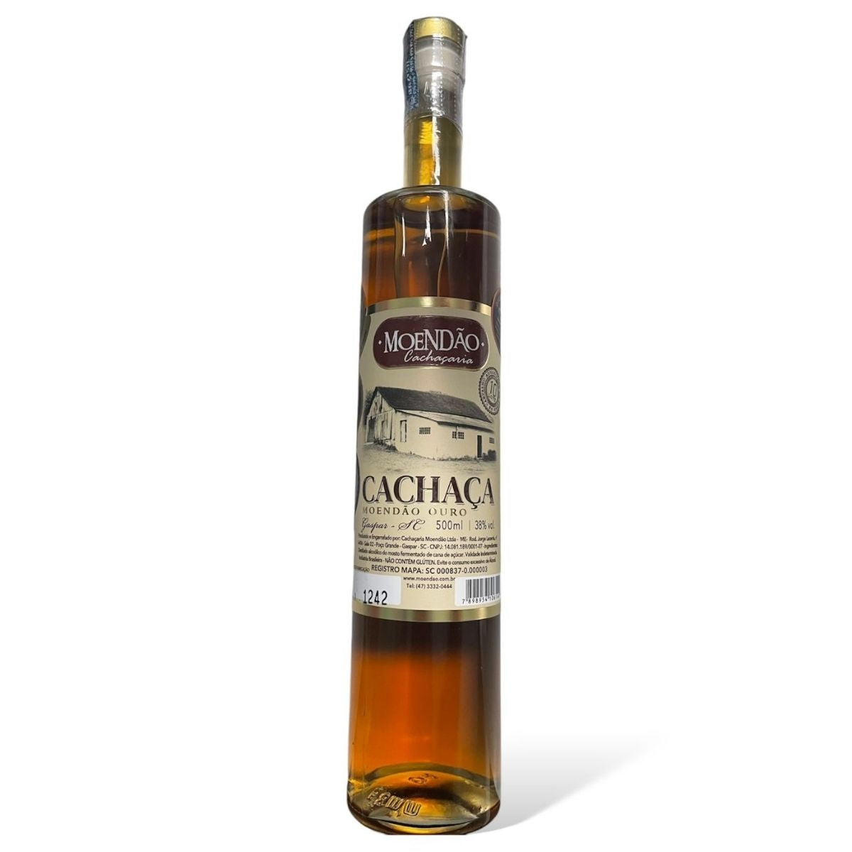 Cachaça Moendão Ouro 500ml 10 Anos | Moendão Cachaçaria