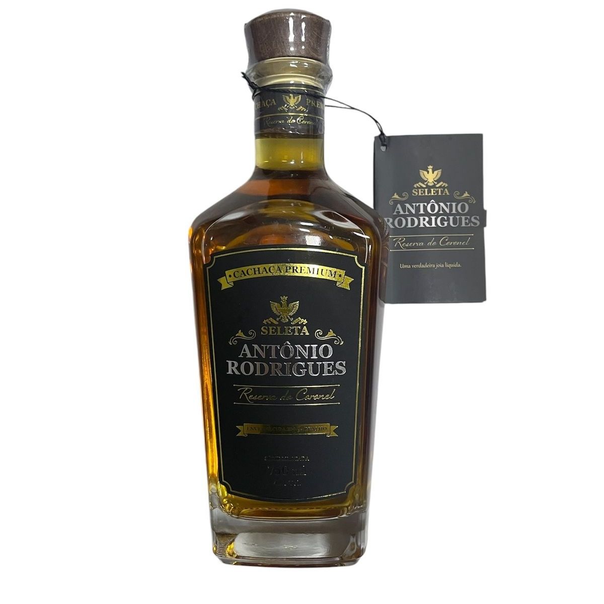 Cachaça Antônio Rodrigues Extra Premium Carvalho Salinas MG Artesanal Edição Limitada
