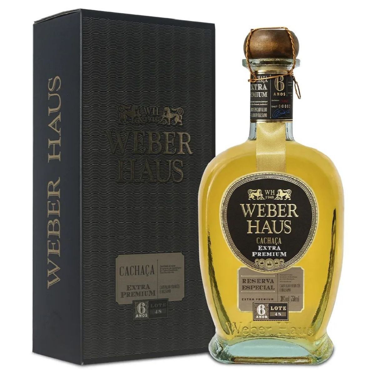Cachaça Extrapremium Weber Haus 6 Anos | H.Heber Destilaria