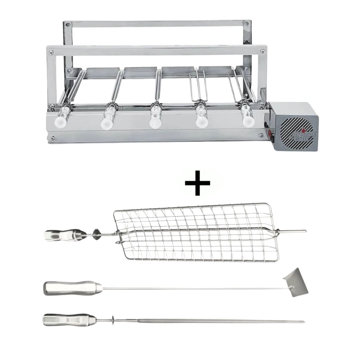 Churrasqueira The Grill 5 Espetos Inox + 3 Brindes | Artinox