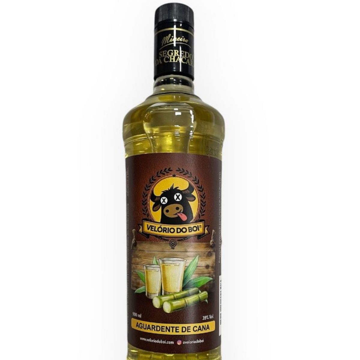 Cachaça Mineira de Cana Refinada 900ml | Velório do Boi