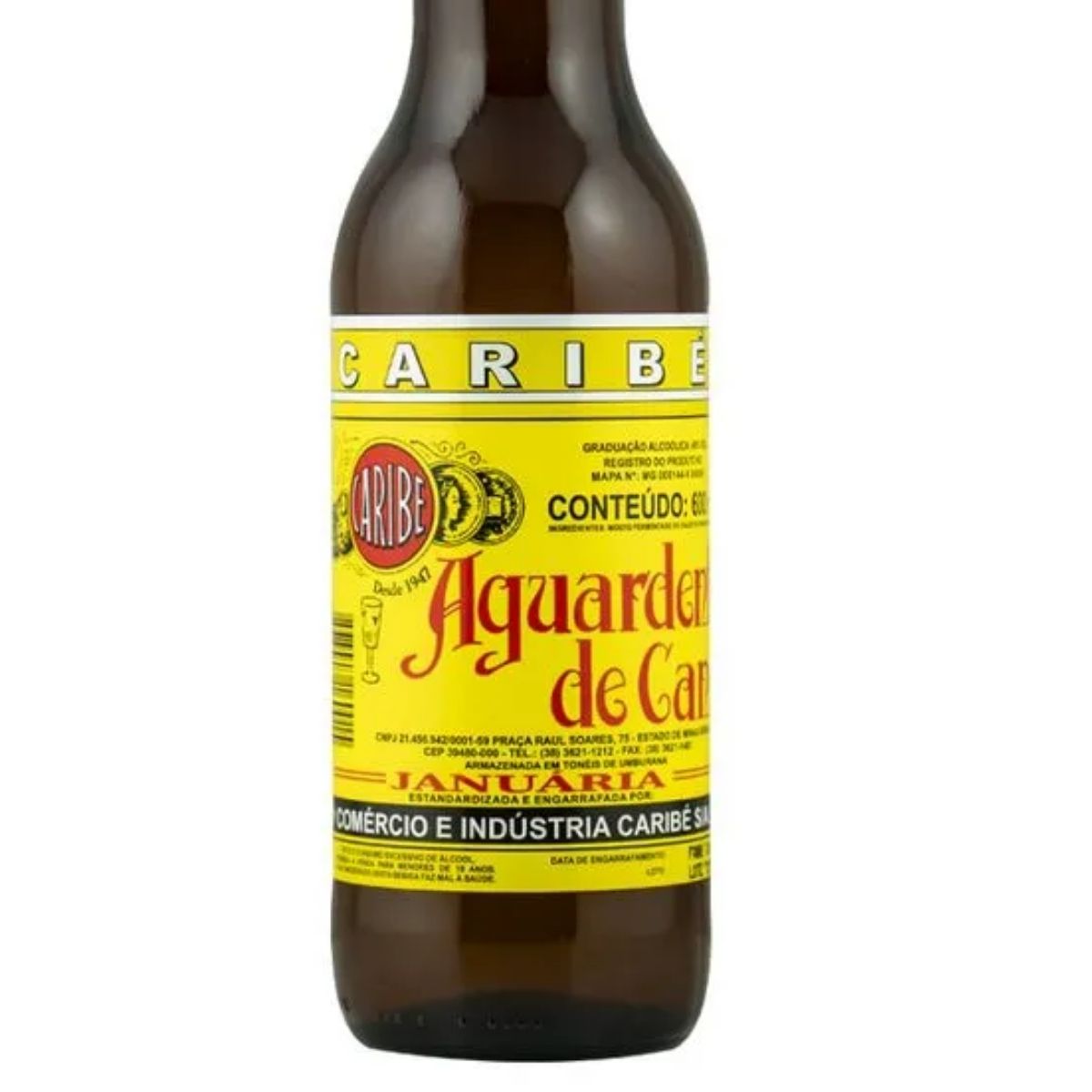 Kit Cachaça Caribe 2 Unidades de 600ml | Caribe
