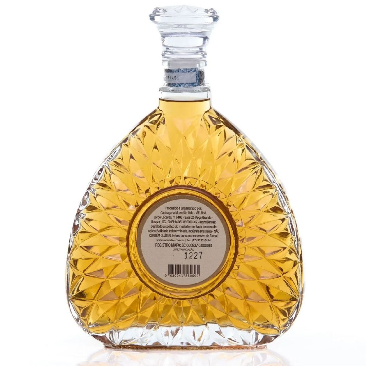 Cachaça Moendão Extra Premium Reserva 10 Anos | Moendão Cachaçaria