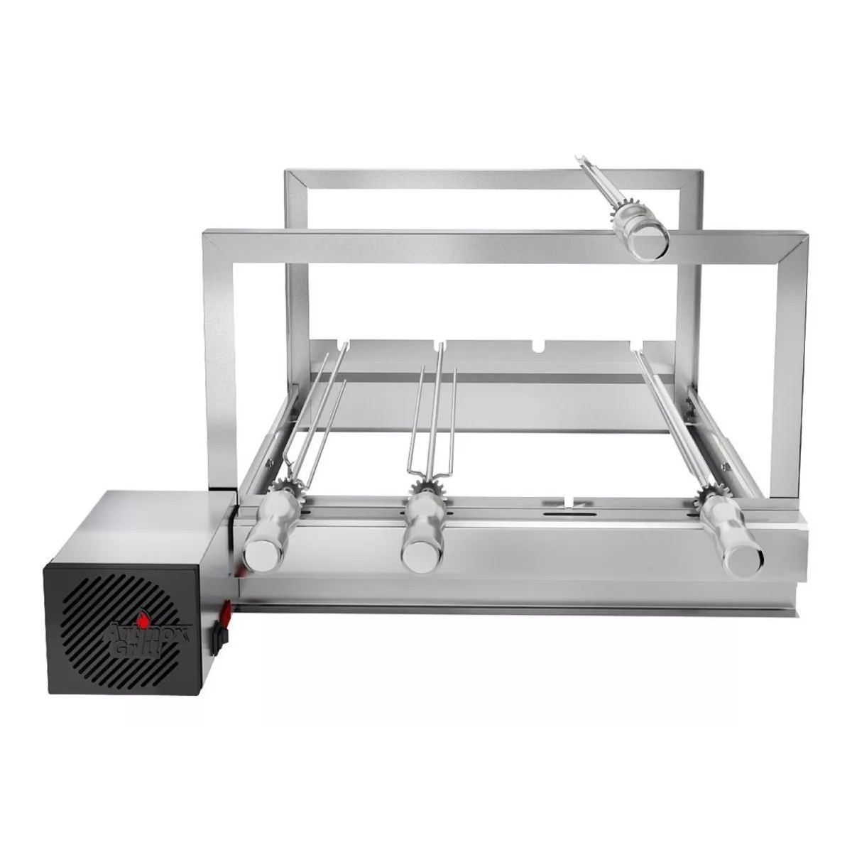 Churrasqueira Gira Grill Ag 4 Espetos Inox | Artinox