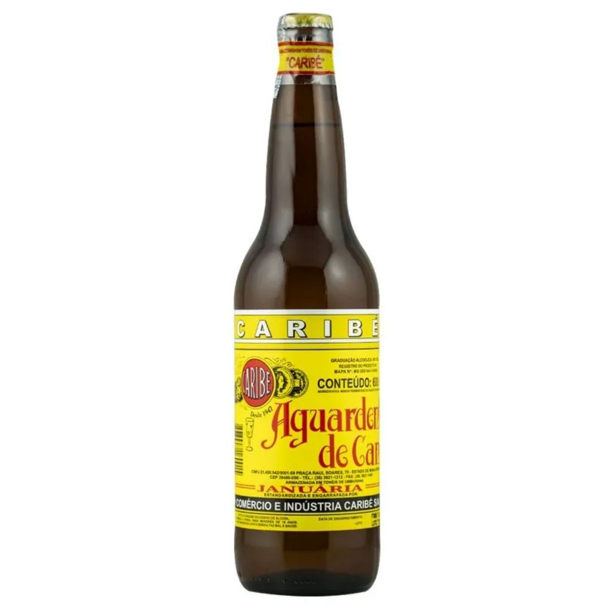 Kit Cachaça Caribe 2 Unidades de 600ml | Caribe