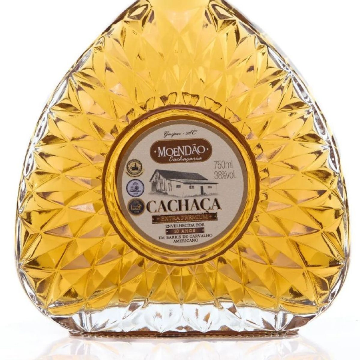 Cachaça Moendão Extra Premium Reserva 10 Anos | Moendão Cachaçaria