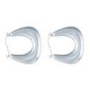 Brinco Argola Lisa com Fecho Italiano | Banhado em Ouro 18k