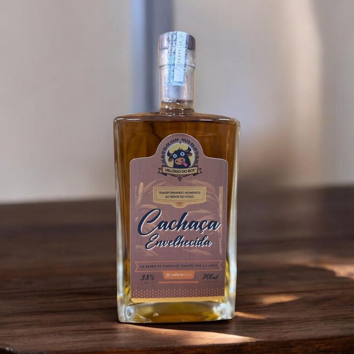 Cachaça 4,6 Anos Carvalho Francês 700ml | Velório do Boi