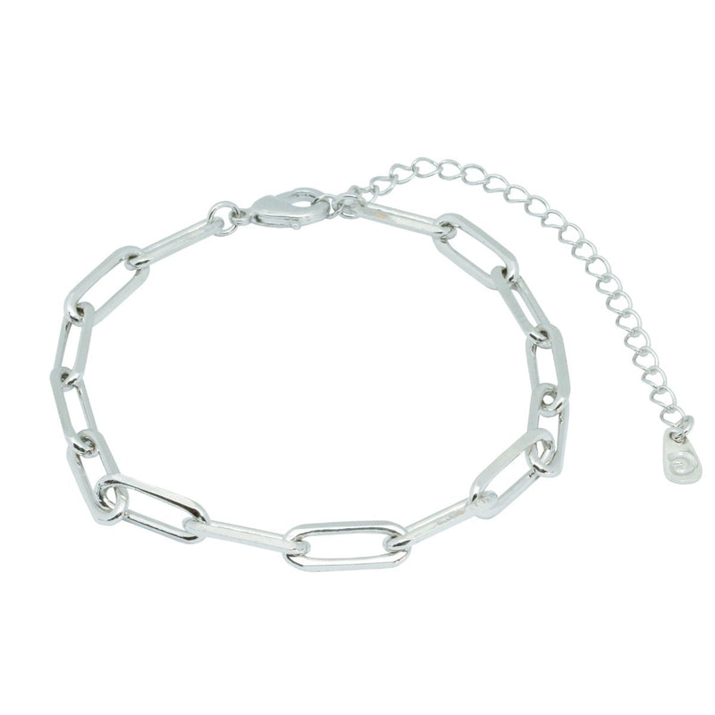 Pulseira Elos Lisos | Branco
