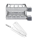 Churrasqueira Gira Grill 2 Andares 9 Espetos Inox + Brinde | Artinox
