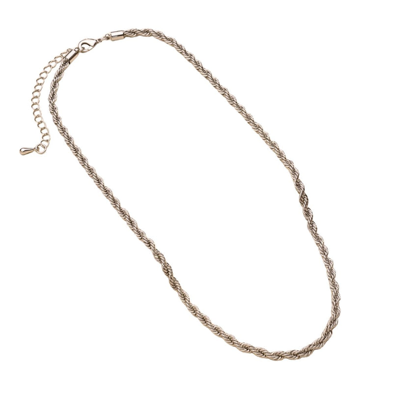 Colar Cordão Baiano 4mm | Banhado em Ouro 18k