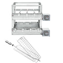 Churrasqueira Gira Grill 2 Andares 7 Espetos Inox + Concava | Artinox