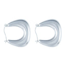 Brinco Argola Lisa com Fecho Italiano | Banhado em Ouro 18k