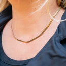 Colar Fita | Banhado em Ouro 18k