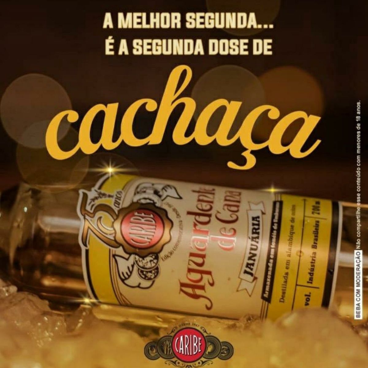 Kit Cachaça Caribe 2 Unidades de 600ml | Caribe