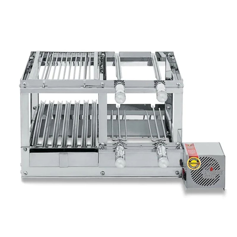 Churrasqueira Conjugada 2 Andares 4 Espetos Inox | Artinox