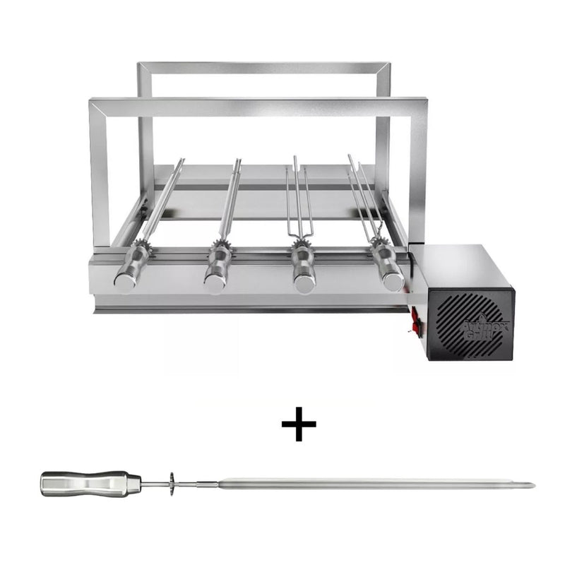 Churrasqueira The Grill 4 Espetos + 1 Espada Inox | Artinox