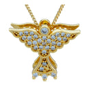 Pingente Espírito Santo Micro Zircônia | Banhado a Ouro