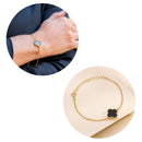 Pulseira Trevo | Banhada em Ouro 18k