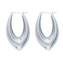 Brinco Argola Gota Bico com Fecho Italiano | Banhado em Ouro 18k