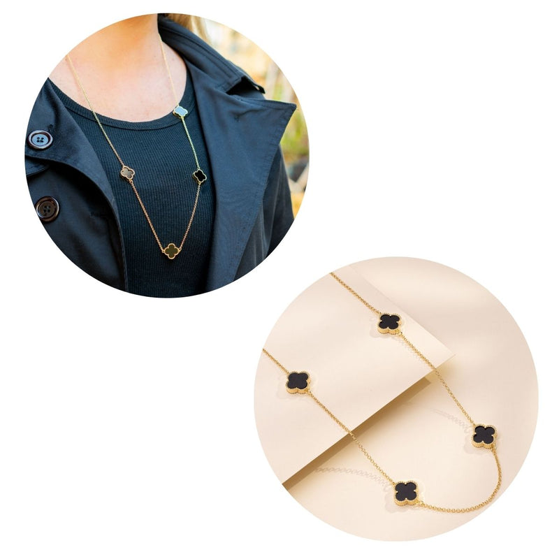 Colar Trevo | Banhado em Ouro 18k