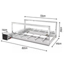 Churrasqueira Gira Grill Inox 6 Espetos Robust | Artinox