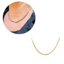 Colar Fita | Banhado em Ouro 18k