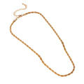 Colar Cordão Baiano 4mm | Banhado em Ouro 18k
