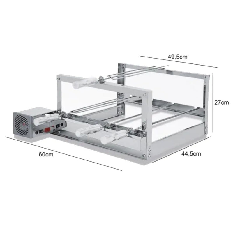 Gira Grill Churrasqueira Thegrill TG 4F Inox | Artinox