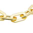 Pulseira Elos Lisos Dourada | Banhada a Ouro