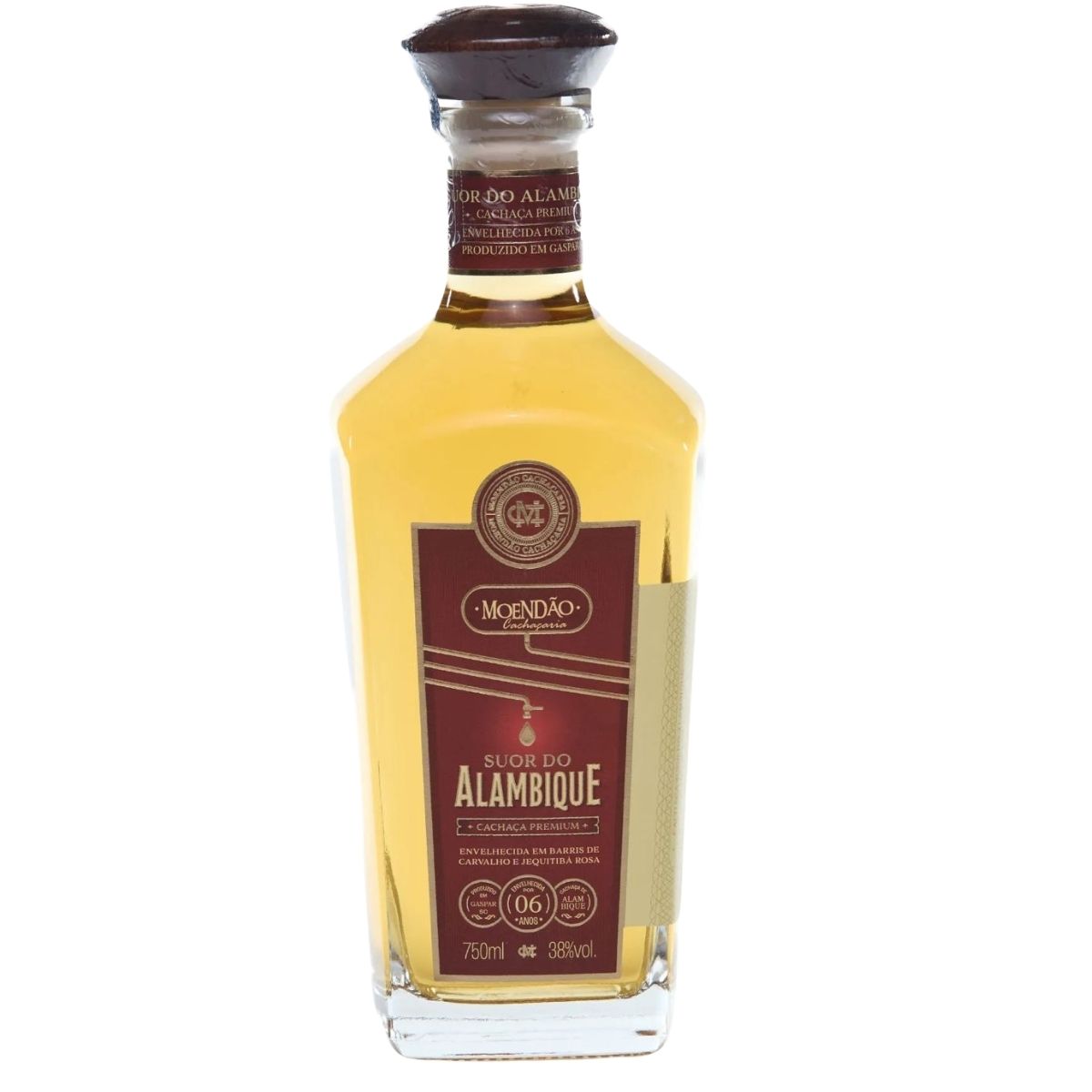 Cachaça Moendão Premium Suor do Alambique 750ml | Moendão Cachaçaria