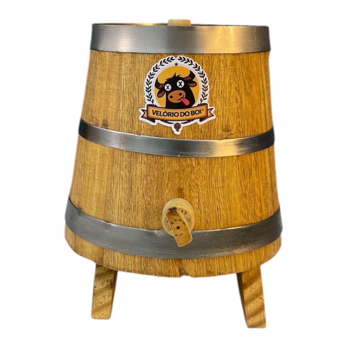 Kit Dorna para Cachaça 5L + 5x Cachaça Mineira de Cana 900ml | Velório do Boi