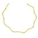 Choker Aro Ondulado | Banhado em Ouro 18k