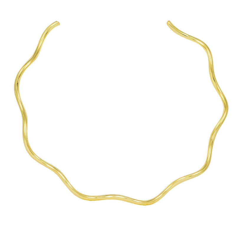 Choker Aro Ondulado | Banhado em Ouro 18k