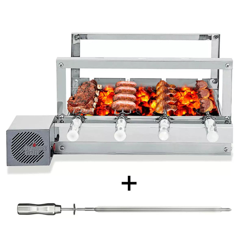 Churrasqueira The Grill 4 Espetos + 1 Espada Inox | Artinox