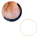 Colar Aro Liso com Fecho | Banhado em Ouro 18k