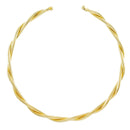 Bracelete Torcido | Banhado em Ródio Branco