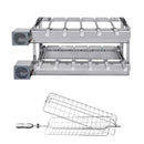 Churrasqueira Gira Grill 2 Andares 11 Espetos Inox + Brinde | Artinox