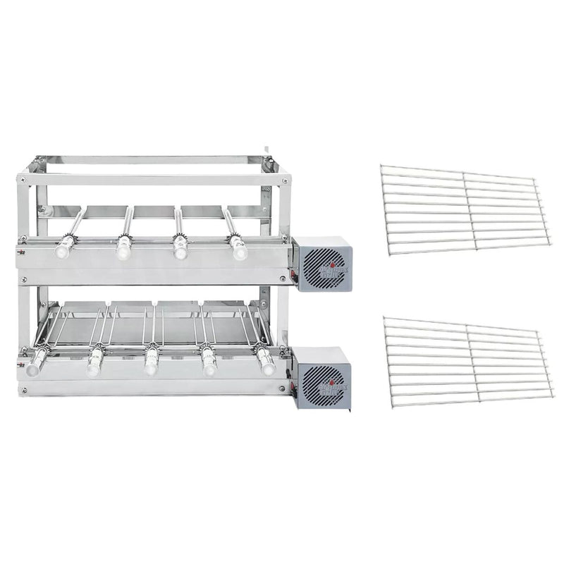 Churrasqueira Gira Grill 3 Andares 9 Espetos Inox + 2 Modulares | Artinox