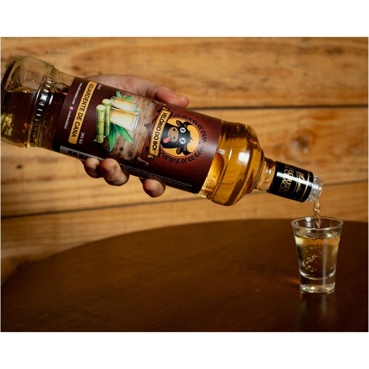 Kit Dorna para Cachaça 5L + 5x Cachaça Mineira de Cana 900ml | Velório do Boi