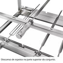 Churrasqueira Gira Grill Inox 6 Espetos Robust | Artinox