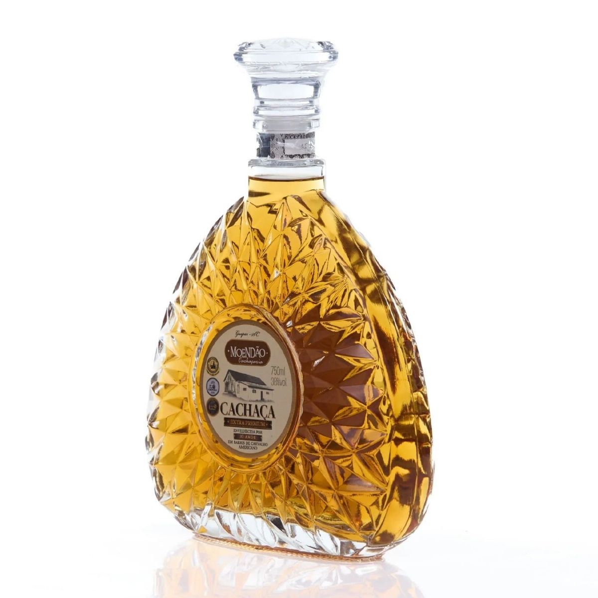 Cachaça Moendão Extra Premium Reserva 10 Anos | Moendão Cachaçaria