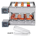 Churrasqueira Gira Grill 2 Andares 7 Espetos Inox + Concava | Artinox