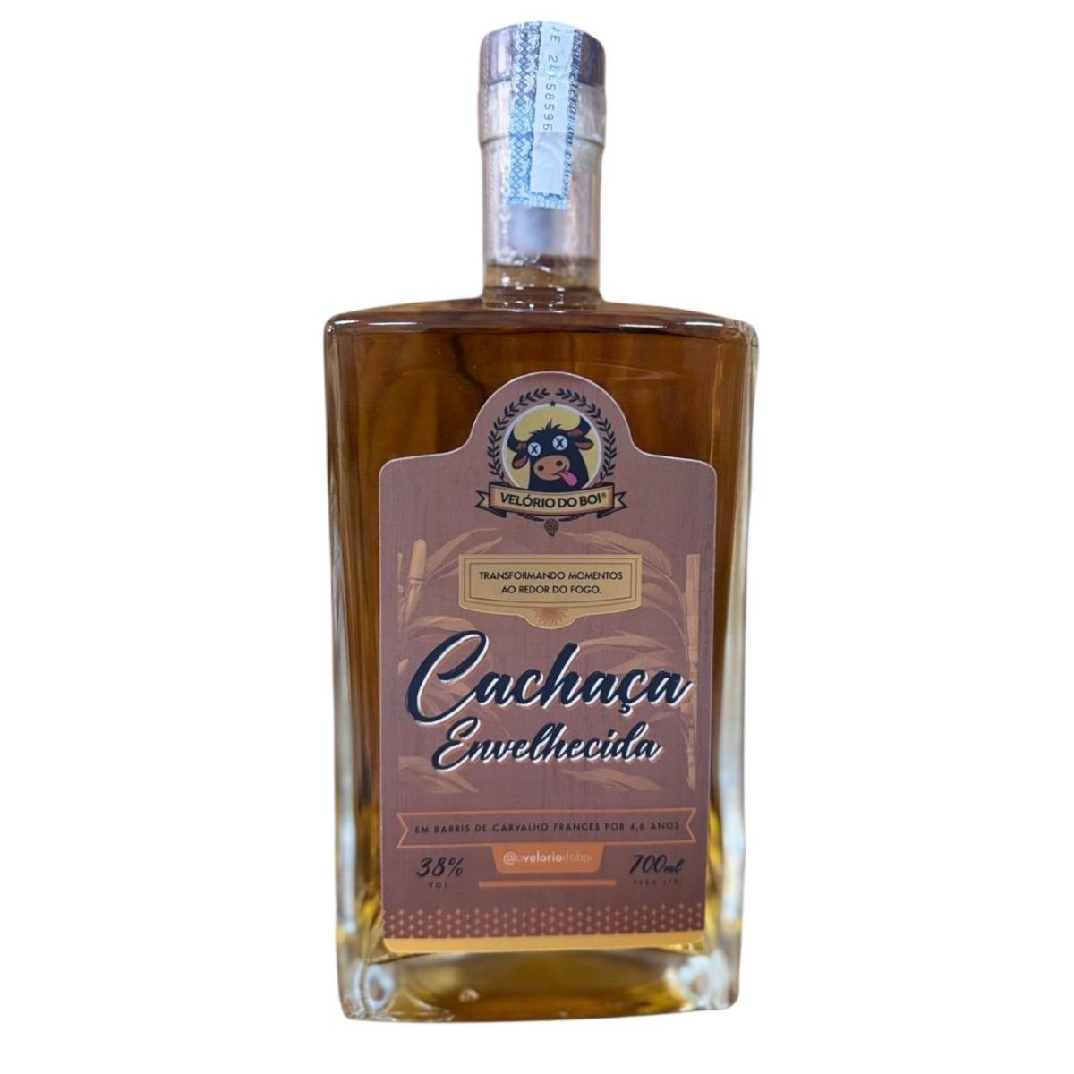 Cachaça 4,6 Anos Carvalho Francês 700ml | Velório do Boi