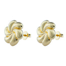 Brinco com Designer Catavento | Banhado em Ouro 18k