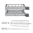 Churrasqueira Gira Grill 2 Andares 11 Espetos Inox + 2 Brindes | Artinox